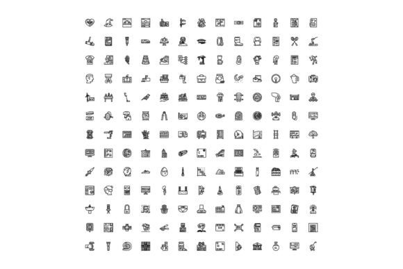 Download Extensive Collection of Diverse Line Ico - Extensive Collection