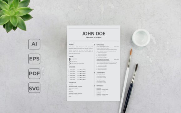 Download Sleek &amp; Stylish Resume: Modern Design - Premium Resources