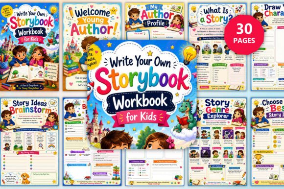 Download Write Your Own Storybook Workbook for Ki - Write Collection